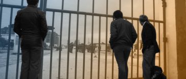 Gibraltar-Closure-of-the-frontier-1940s-Reach-Alcance