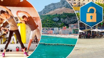 Gibraltar Unlock the Rock lockdown COVID19