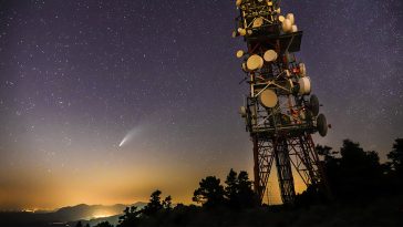 Comet Neowise Estepona Spain Campo de Gibraltar Cadiz