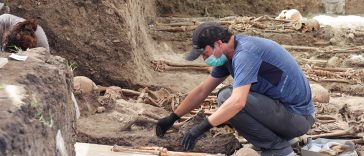 Buscan en Jimena de la frontera a 40 represaliados del franquismo exhumados