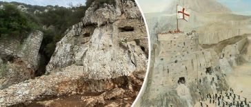 Torre redonda Gibraltar defensas del norte Carl Viagas