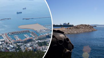 Gibraltar Coaling Island Reclamation Victoria Keys